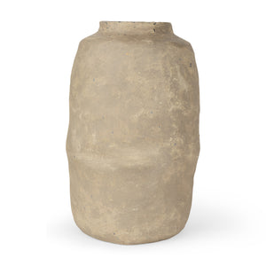 Bala Gray Paper Mache Vase 18"