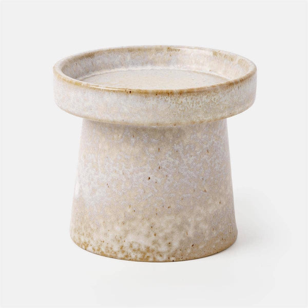 Reactive Glaze Pillar Candle Holder