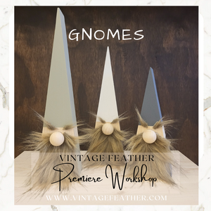 Set of 3 Gnomes~ November 16th - 630pm - 830pm - 1 Spot Left