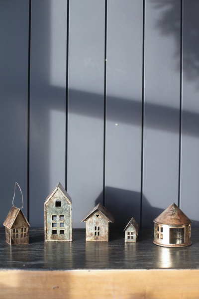 Decorative Tin Houses