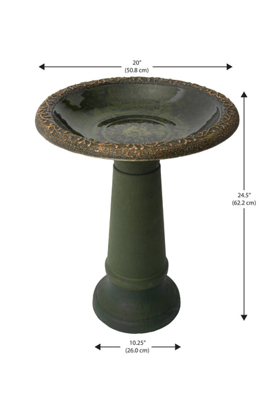 Bird Bath Green