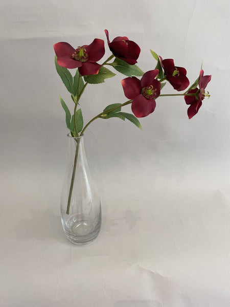 Hellebore Spray Burgundy