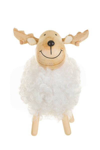 White Fluffy Reindeer