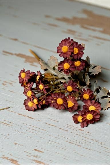 Burgundy  Chamomile Stem