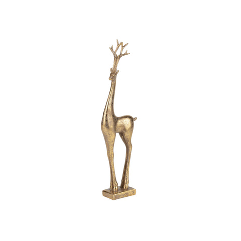 Antique gold reindeer 12 inch