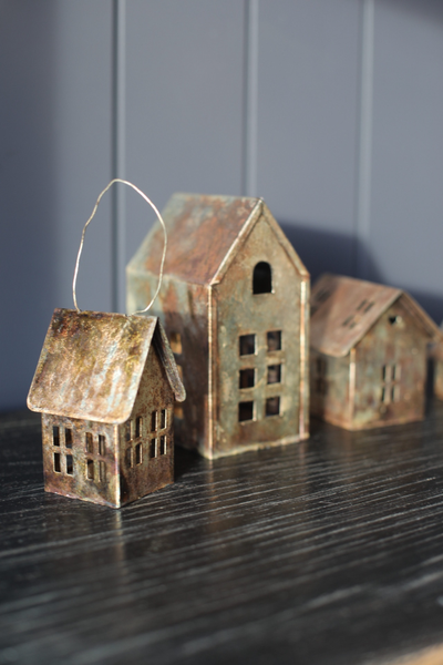 Decorative Tin Houses