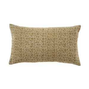 Plumeria Linen Pillow