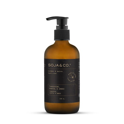 SOJA&CO - Hand Cream - Tangerine, Sandalwood & Amber