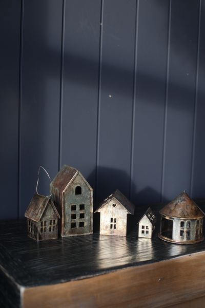 Decorative Tin Houses