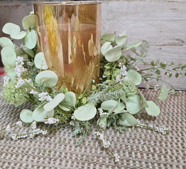 Soft Whisper Candle Ring