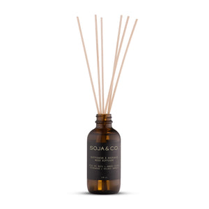 SOJA&CO - Reed Diffuser - Firewood + Gilded Amber