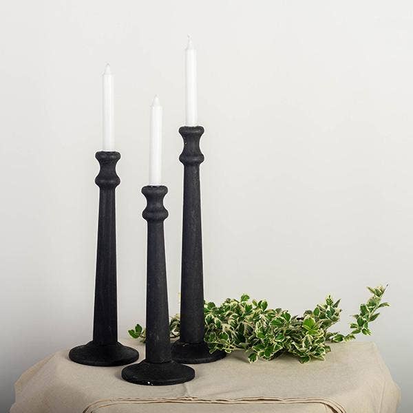 Wooden Candle Holder - 16 inches