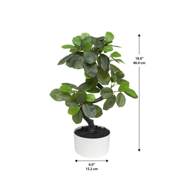 18" Faux Snake Ficus