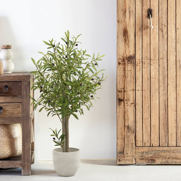 3.5' Artificial Olive Tree