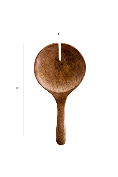 Large Hand Carved Mango Wood Spoons