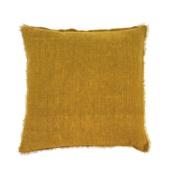 Lina Linen Pillow - Cumin