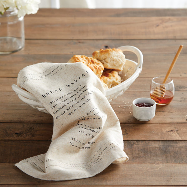 Bread Basket with Towel