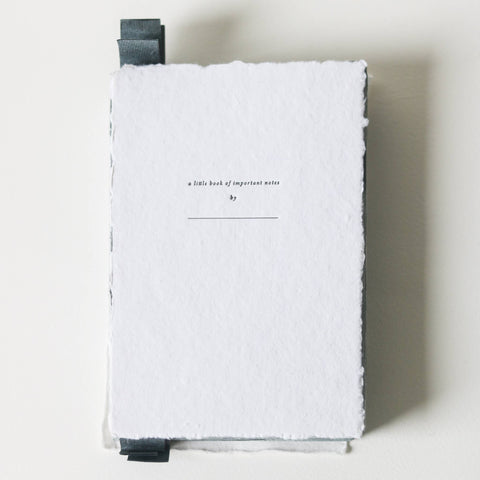 A Big Book of Important Notes (White Pages)