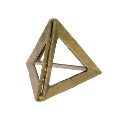 Triple Triangle - Brass