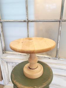 Maple Pedestal Tray