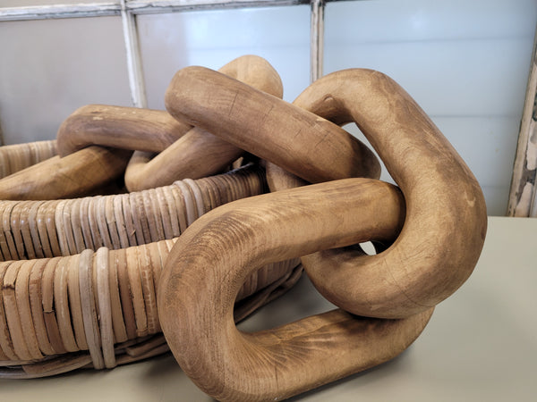 Wood Chain Links