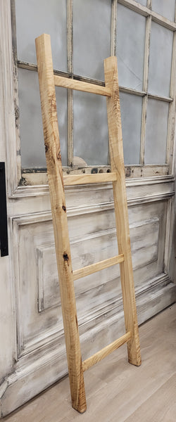 Spalted Poplar Blanket Ladder