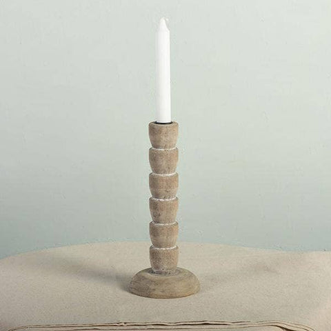 Wooden Candle Holder, Large