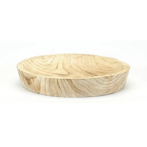 Round Carved Bowl