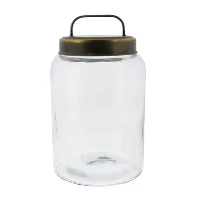 Archer Canister with Metal Lid - 11"