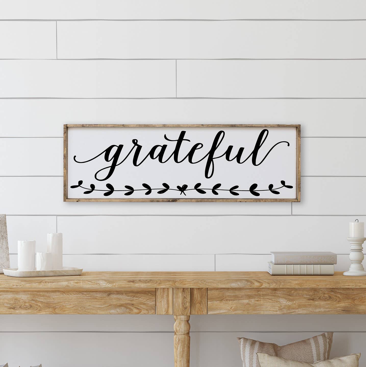 Grateful Wood Sign