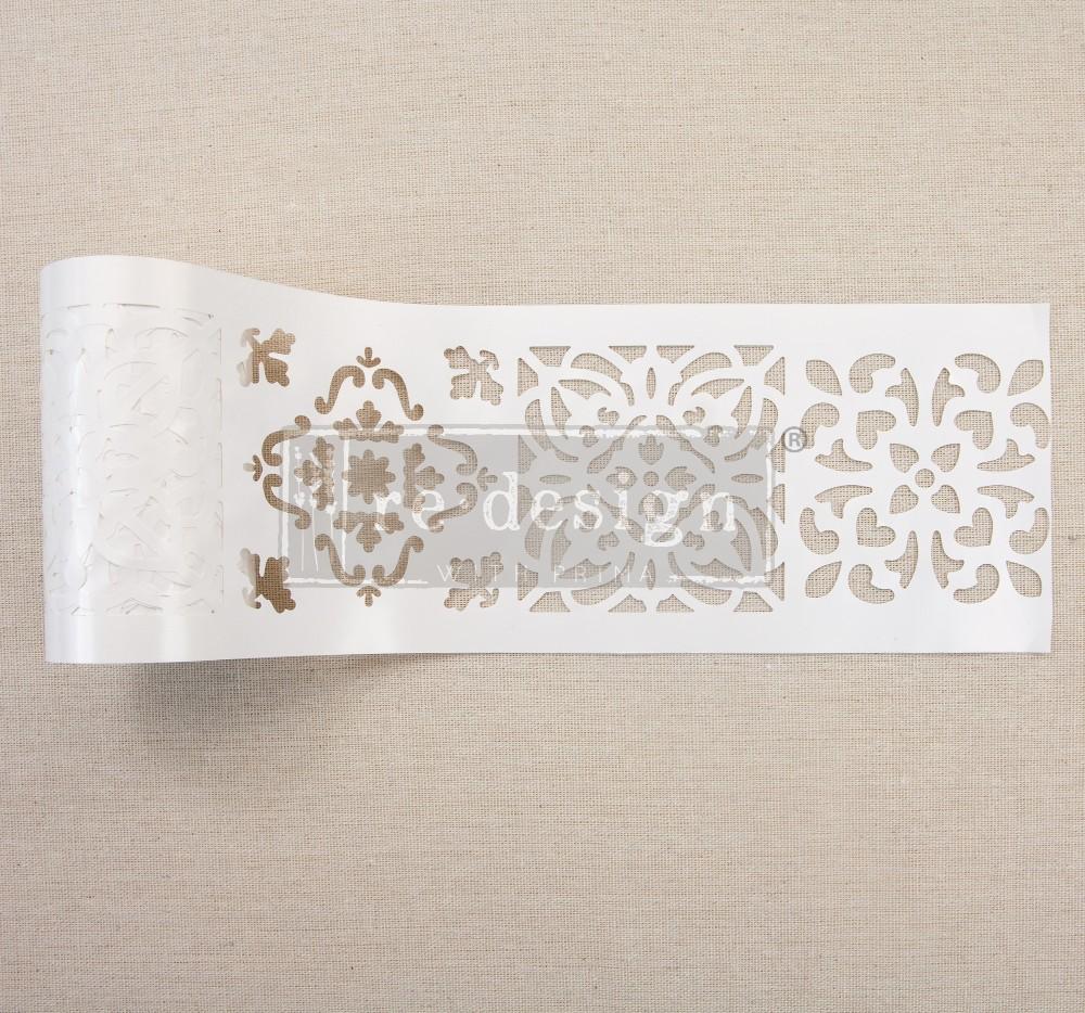 Redesign Stick & Style Stencil Roll - Casa Blanca Tile