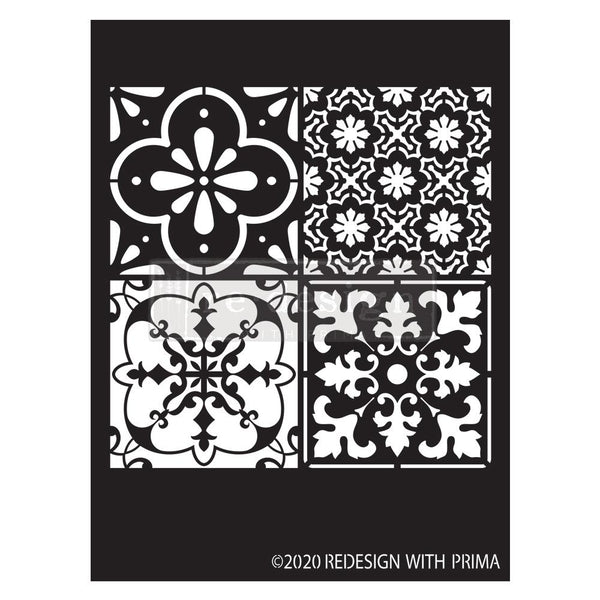 Redesign Decor Stencil - Coastal Tile