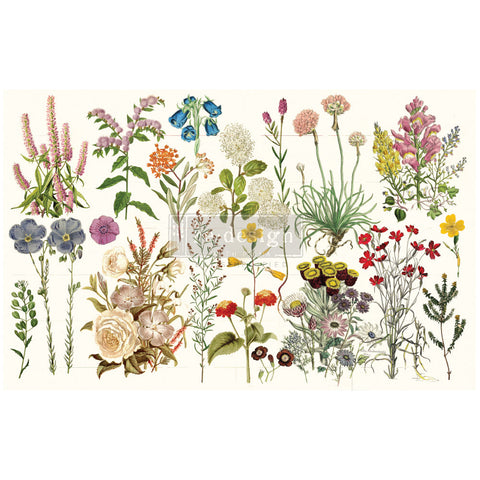 Redesign Decoupage Decor Paper- Wild Herbs