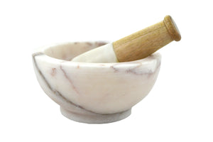 Marble Pestle and Mortar