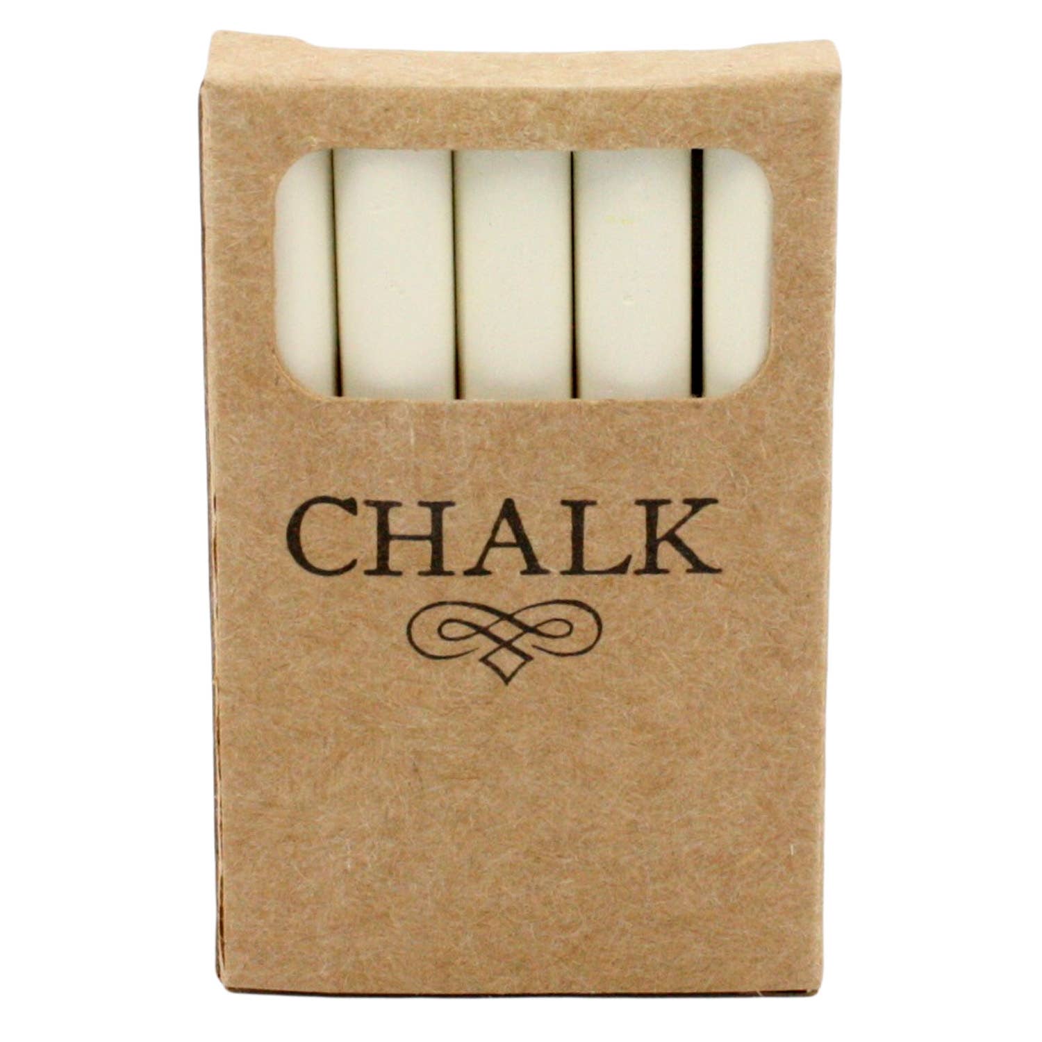 Box of Chalk - 5 Sticks - White