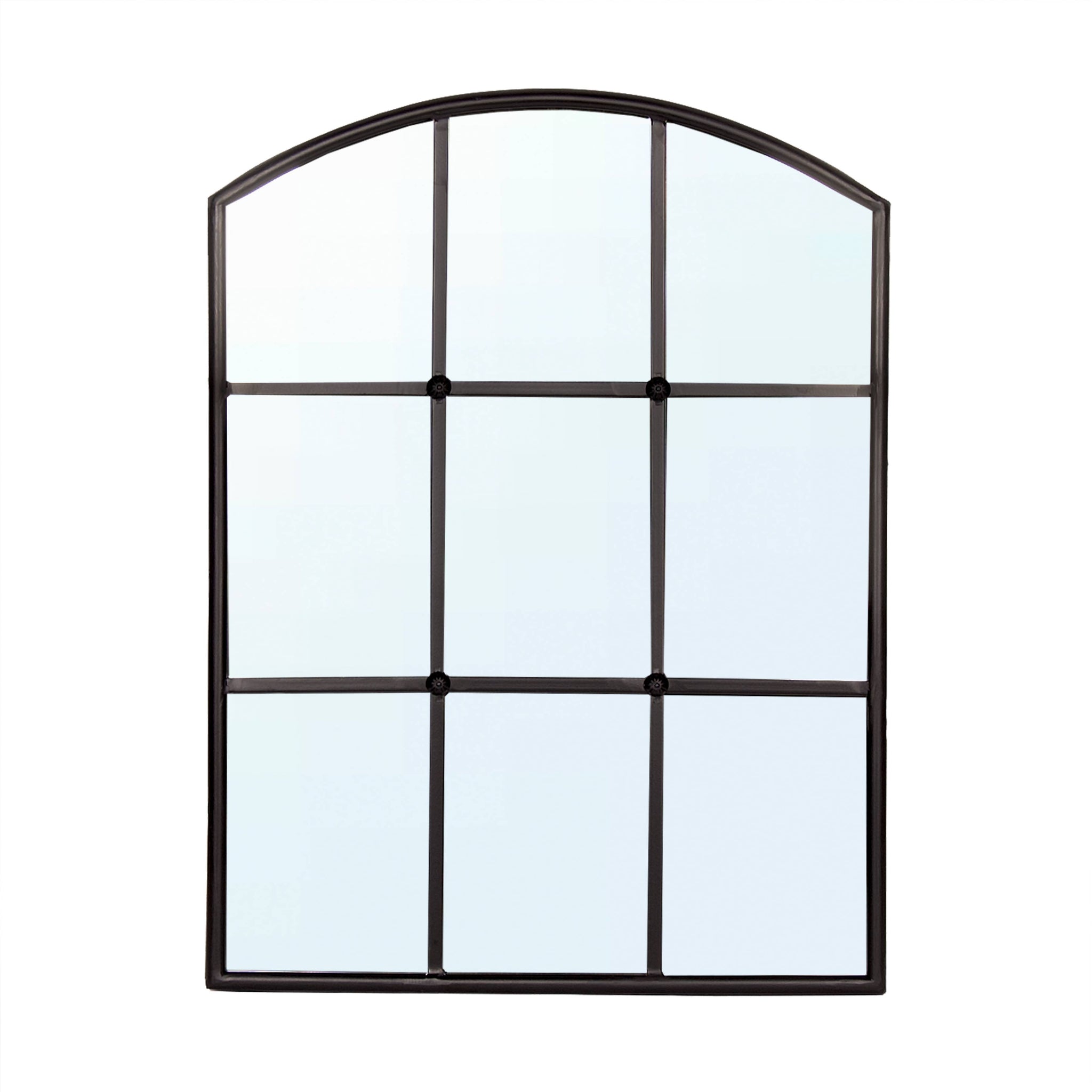 Metal Frame Window with Mirror