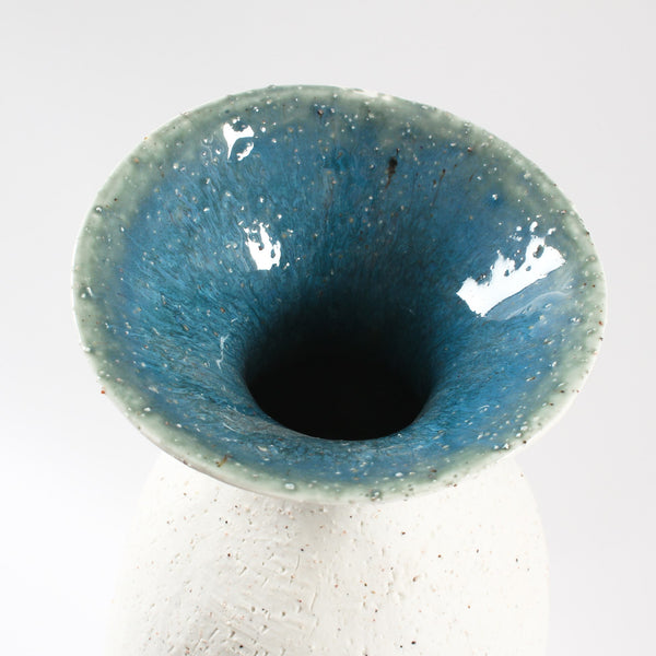 Vase Blue Lip Large