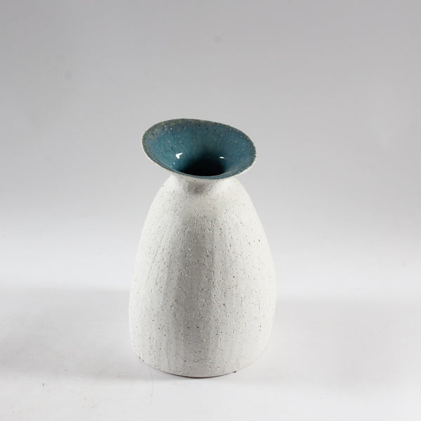 Vase Blue Lip Small