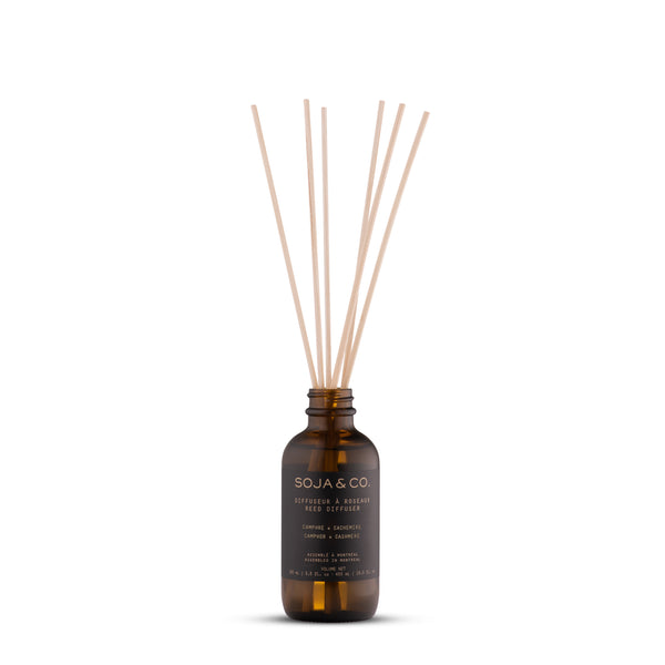 SOJA&CO - Reed Diffuser - Camphor + Cashmere
