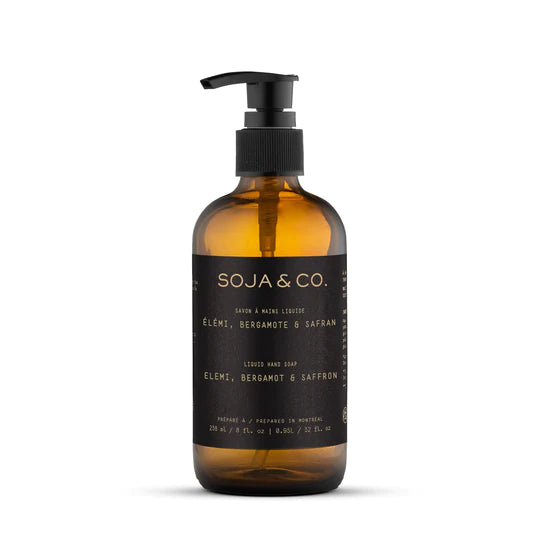 SOJA&CO - Liquid Hand Soap - Elemi, Bergamot & Saffron