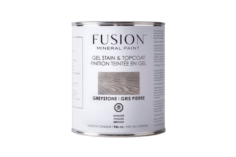 FUSION™ Gel Stain and Topcoat - Greystone