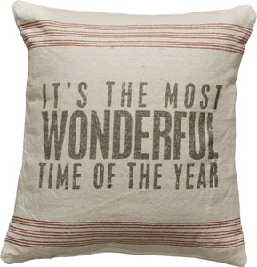Most Wonderful Time of Year - Pillow