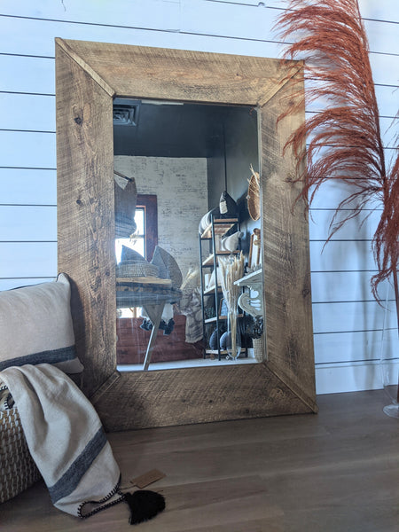 Rustic Reclaimed Mirror