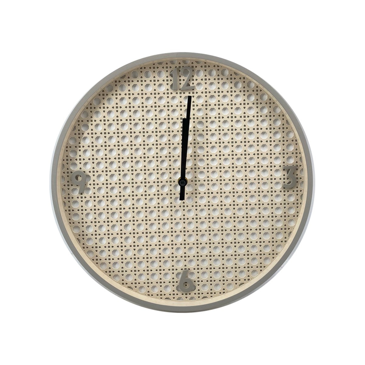 Rattan Clock