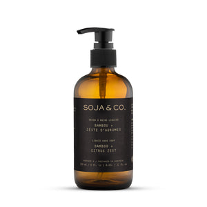 SOJA&CO - Liquid Hand Soap - Bamboo + Citrus Zest