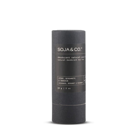 SOJA&CO - Natural Deodorant - Cedarwood, Bergamot & Rosemary