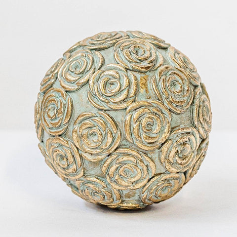 Polyresin Decorative Ball 4.8inches