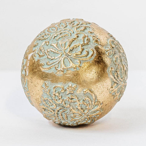 Polyresin Decorative Ball 4.5 inches