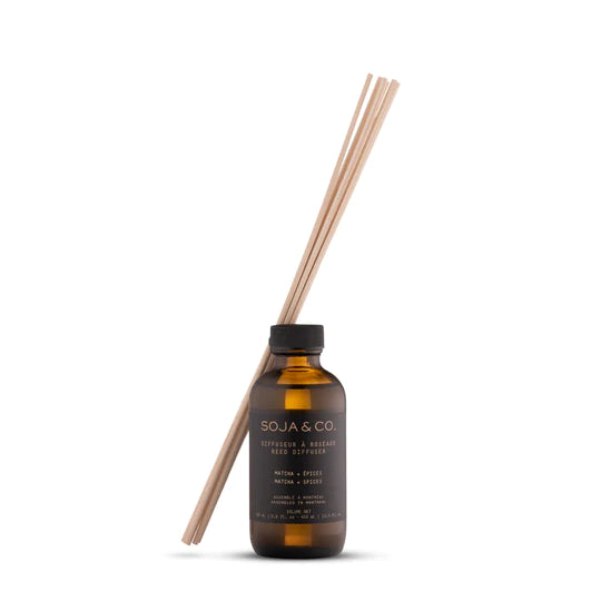 SOJA&CO - Reed Diffuser - Matcha + Spices