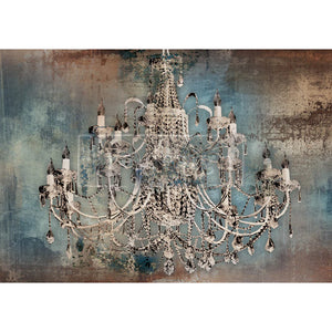 Redesign Decoupage Decor Paper- Moody Chandelier